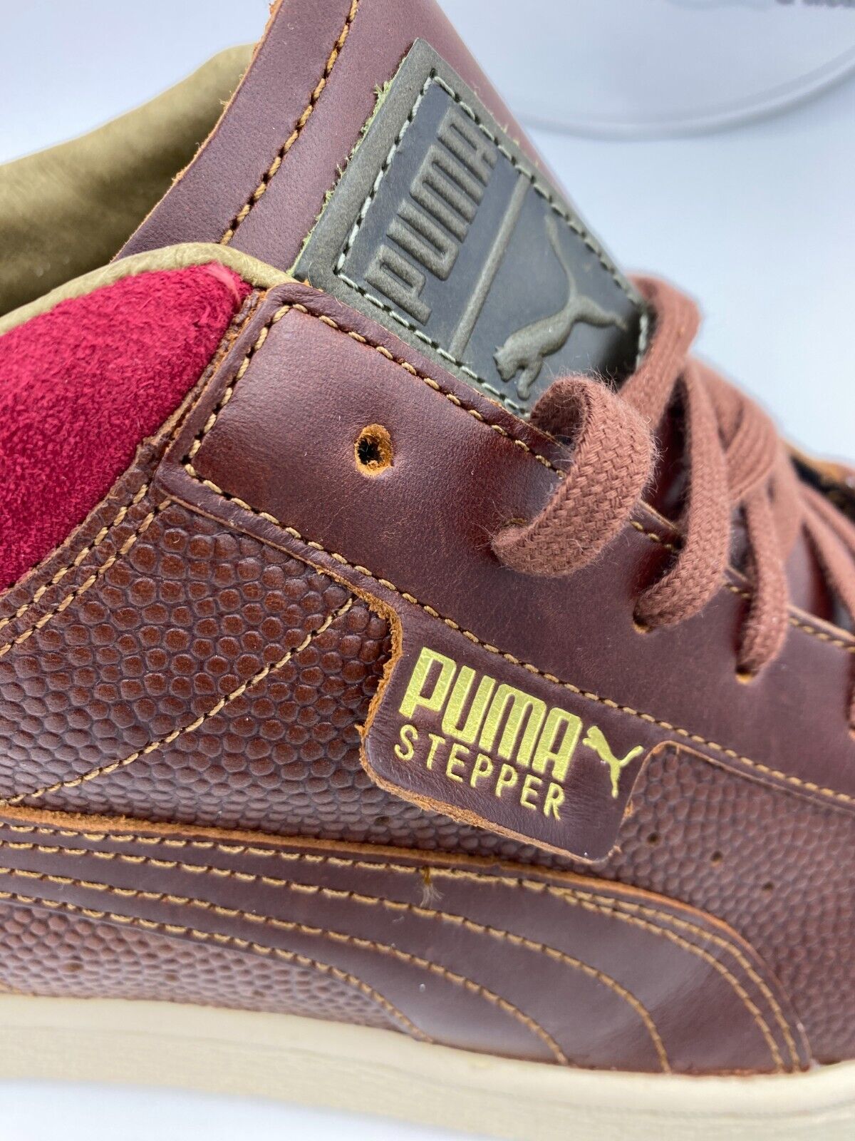 Puma Stepper Classic Leder Sneaker braun baehm shop